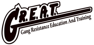 G.R.E.A.T. GANG RESISTANCE EDUCATION AND TRAINING logo