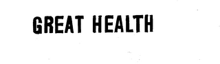 GREAT HEALTH logo