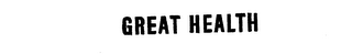 GREAT HEALTH logo