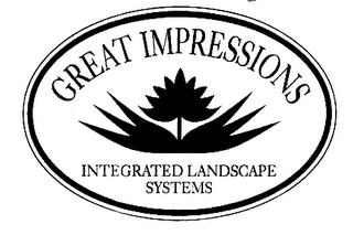 GREAT IMPRESSIONS INTEGRATED LANDSCAPE SYSTEMS logo