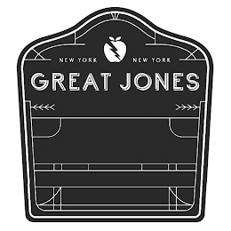 GREAT JONES NEW YORK NEW YORK