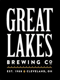 GREAT LAKES BREWING CO EST. 1988 CLEVELAND, OH logo