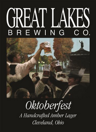 GREAT LAKES BREWING CO. OKTOBERFEST A HANDCRAFTED AMBER LAGER CLEVELAND, OHIO logo