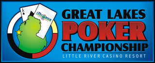 GREAT LAKES POKER CHAMPIONSHIP LITTLE RIVER CASINO RESORT MANISTEE MICHIGAN logo