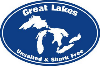 GREAT LAKES UNSALTED & SHARK FREE logo