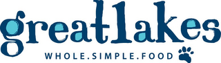 GREAT LAKES WHOLE. SIMPLE. FOOD logo