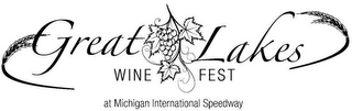 GREAT LAKES WINE FEST AT MICHIGAN INTERNATIONAL SPEEDWAY logo
