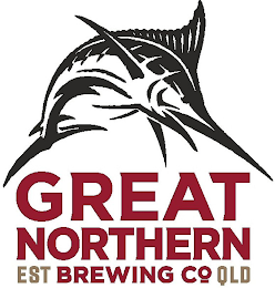 GREAT NORTHERN BREWING CO EST QLD logo