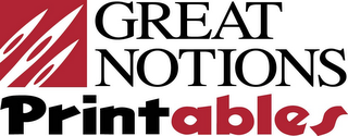 GREAT NOTIONS PRINTABLES logo