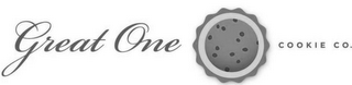 GREAT ONE COOKIE CO. logo