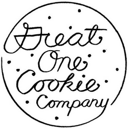 GREAT ONE COOKIE COMPANY logo
