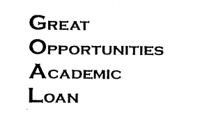 GREAT OPPORTUNITIES ACADEMIC LOAN logo