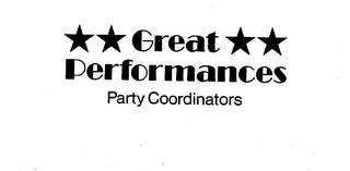 GREAT PERFORMANCES PARTY COORDINATORS logo