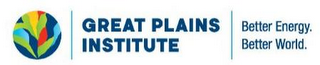 GREAT PLAINS INSTITUTE BETTER ENERGY. BETTER WORLD. logo