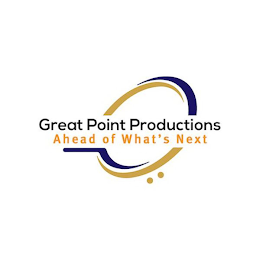GREAT POINT PRODUCTIONS AHEAD OF WHAT'SNEXT logo