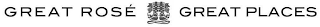 GREAT ROSÉ GREAT PLACES logo