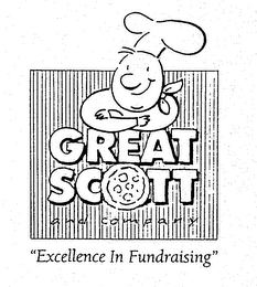 GREAT SCOTT AND COMPANY "EXCELLENCE IN FUNDRAISING" logo