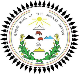 GREAT SEAL OF THE  NAVAJO NATION logo