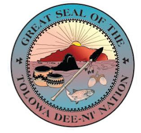 GREAT SEAL OF THE TOLOWA DEE-NI' NATION logo