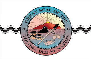 GREAT SEAL OF THE TOLOWA DEE-NI' NATION logo