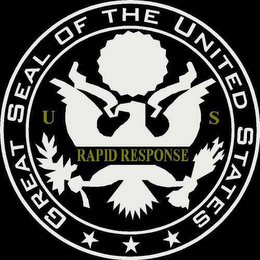 GREAT SEAL OF THE UNITED STATES U S RAPID RESPONSE logo