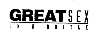 GREAT SEX IN A BOTTLE logo