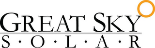 GREAT SKY S · O · L · A · R logo