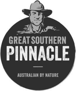 GREAT SOUTHERN PINNACLE AUSTRALIAN BY NATURE logo