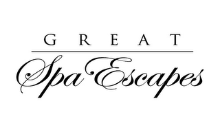 GREAT SPA ESCAPES logo