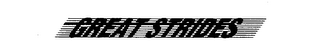 GREAT STRIDES logo