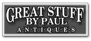 GREAT STUFF BY PAUL A·N·T·I·Q·U·E·S logo