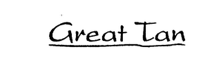 GREAT TAN logo