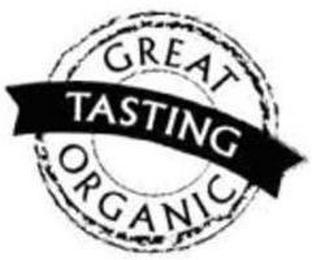 GREAT TASTING ORGANIC logo