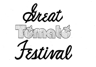 GREAT TOMATO FESTIVAL logo