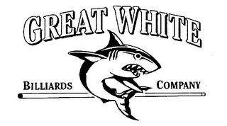 GREAT WHITE BILLIARDS COMPANY logo