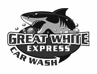 GREAT WHITE EXPRESS CAR WASH logo