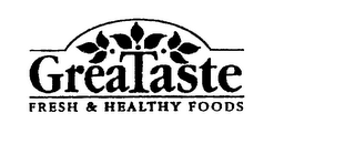 GREATASTE FRESH & HEALTHY FOODS logo