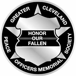GREATER CLEVELAND PEACE OFFICERS MEMORIAL SOCIETY HONOR OUR FALLEN logo