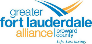 GREATER FORT LAUDERDALE ALLIANCE BROWARDCOUNTY LIFE. LESS TAXING. logo