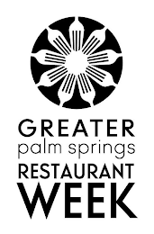 GREATER PALM SPRINGS RESTAURANT WEEK logo