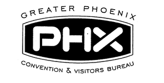 GREATER PHOENIX PHX CONVENTION & VISITORS BUREAU logo