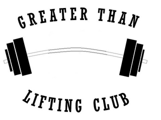 GREATER THAN LIFTING CLUB logo