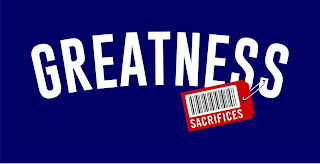 GREATNESS, SACRIFICES logo