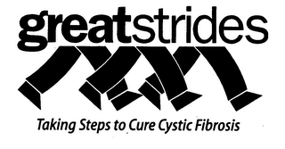 GREATSTRIDES TAKING STEPS TO CURE CYSTIC FIBROSIS logo