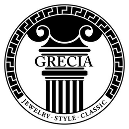 GRECIA JEWELRY·STYLE·CLASSIC logo