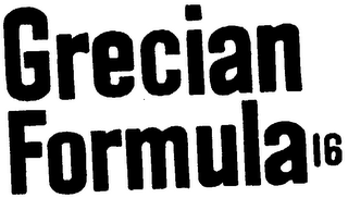 GRECIAN FORMULA 16 logo