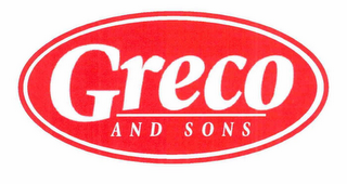 GRECO AND SONS logo