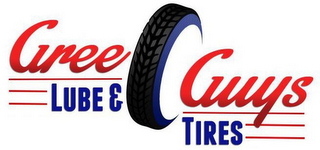 GREE C GUYS LUBE & TIRES logo