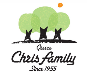 GREECE CHRIS FAMILY SINCE 1955 logo