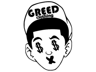 GREED CLOTHING logo